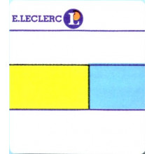 Etiquettes Pré-Imprimées Leclerc 38x38mm pour Imprimante Paxar Monarch 9825