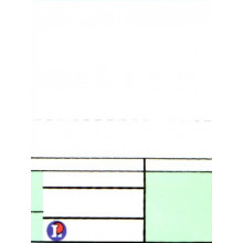 Etiquettes Pré-Imprimées Leclerc 38x50,8mm pour Imprimante Paxar Monarch 9825 Parapharmacie