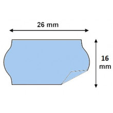 Étiquettes 26x16mm Couleurs pour Étiqueteuse Judo 26