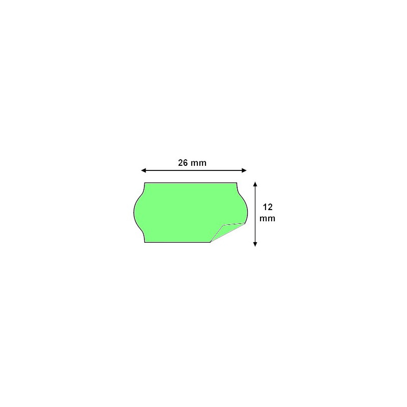 Étiquettes 18x16mm Couleurs pour Étiqueteuse Sato PB DUO 16