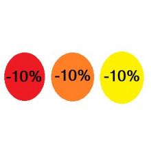 Etiquettes Diametre 40 "-10%"